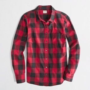 J Crew Factory Classic Buffalo Plaid Shirt